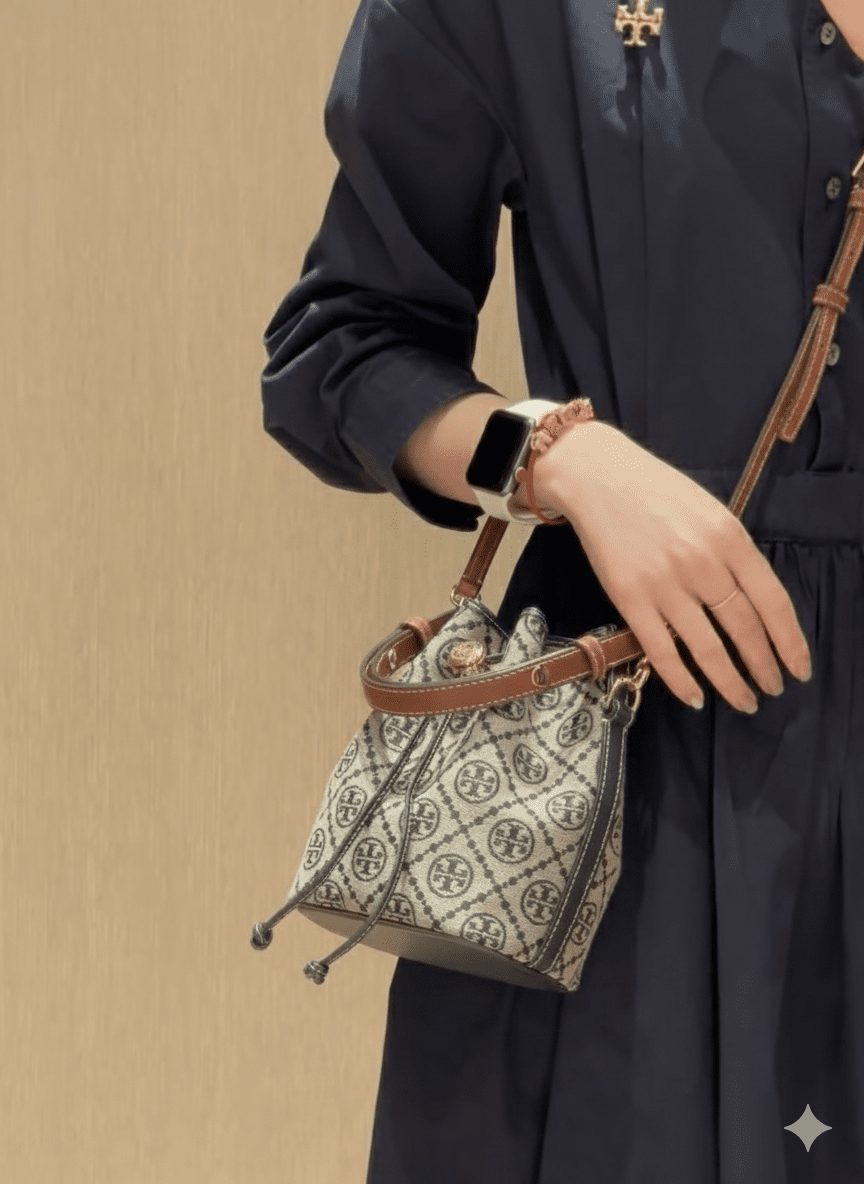 Argento Signature Monogram Bucket Bag - ARGENTO STORE