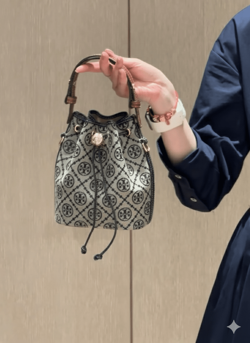 Argento Signature Monogram Bucket Bag - ARGENTO STORE