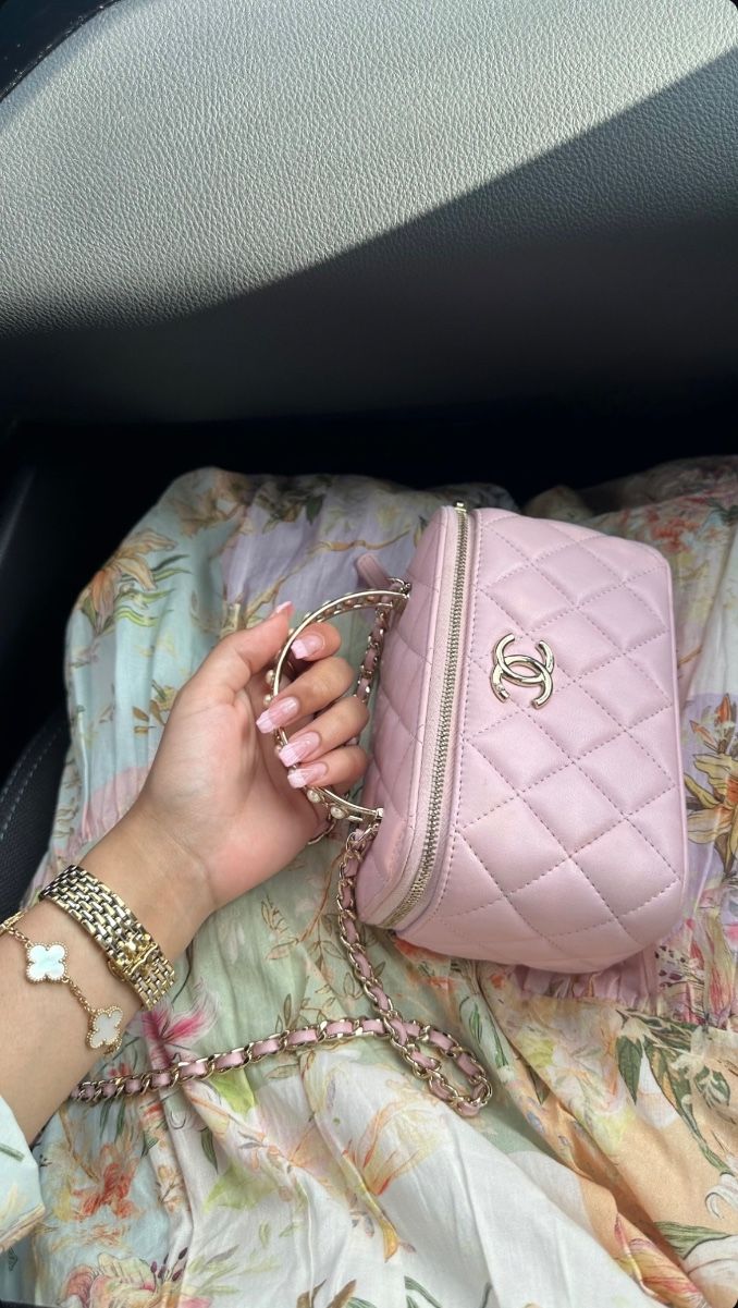 Blush Royale Quilted Mini Bag - ARGENTO STORE