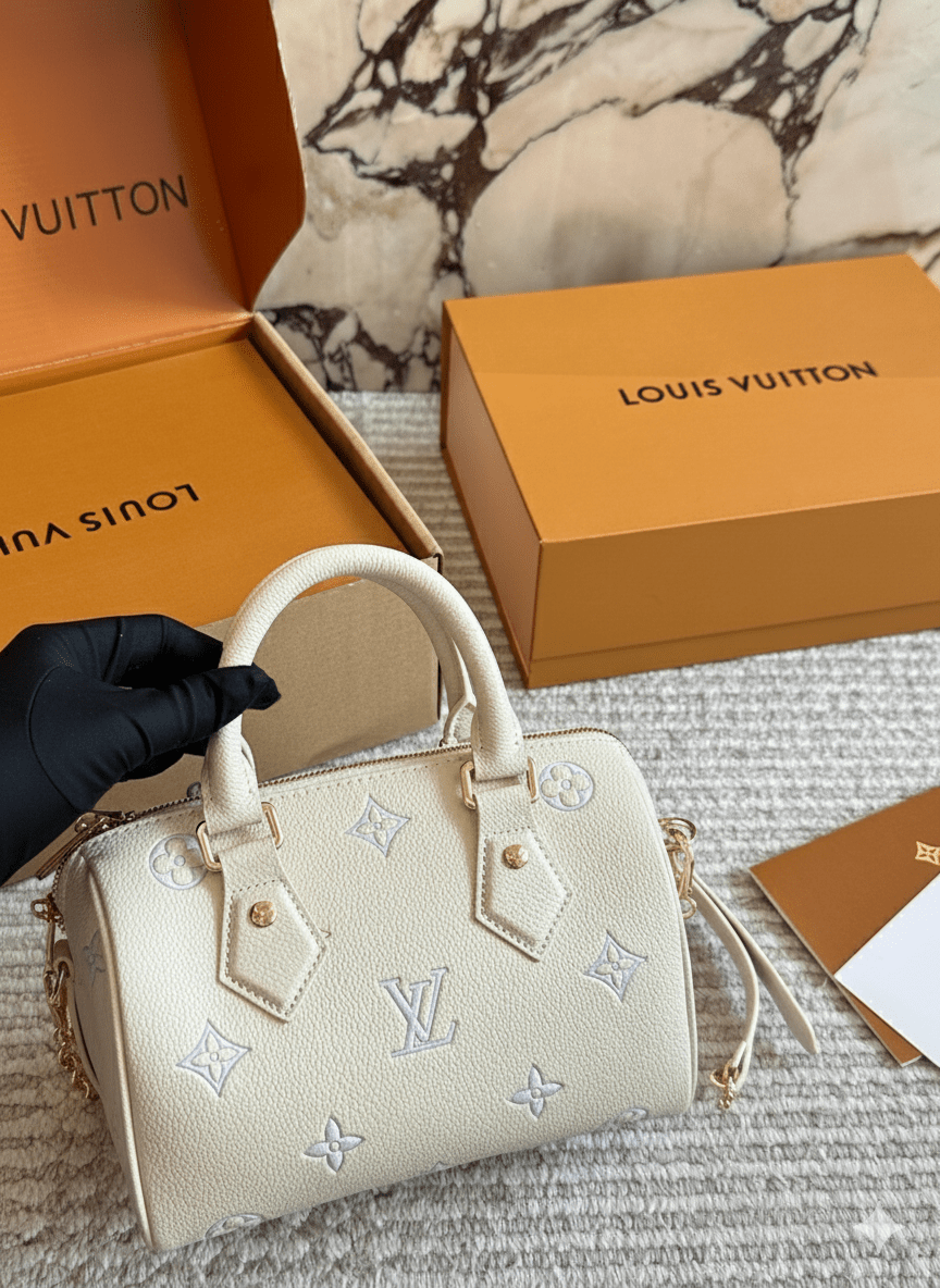 Ivory Monogram Luxury Bag - ARGENTO STORE