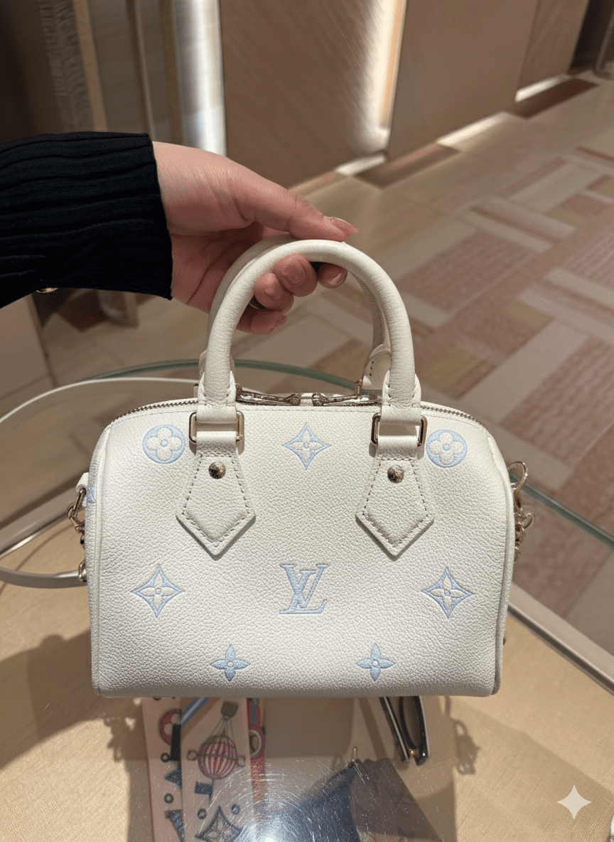 Ivory Monogram Luxury Bag - ARGENTO STORE