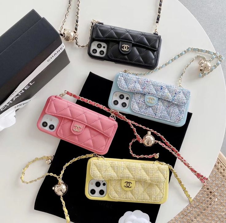 Mini Quilted Bag Phone Case with Chain Strap - ARGENTO STORE