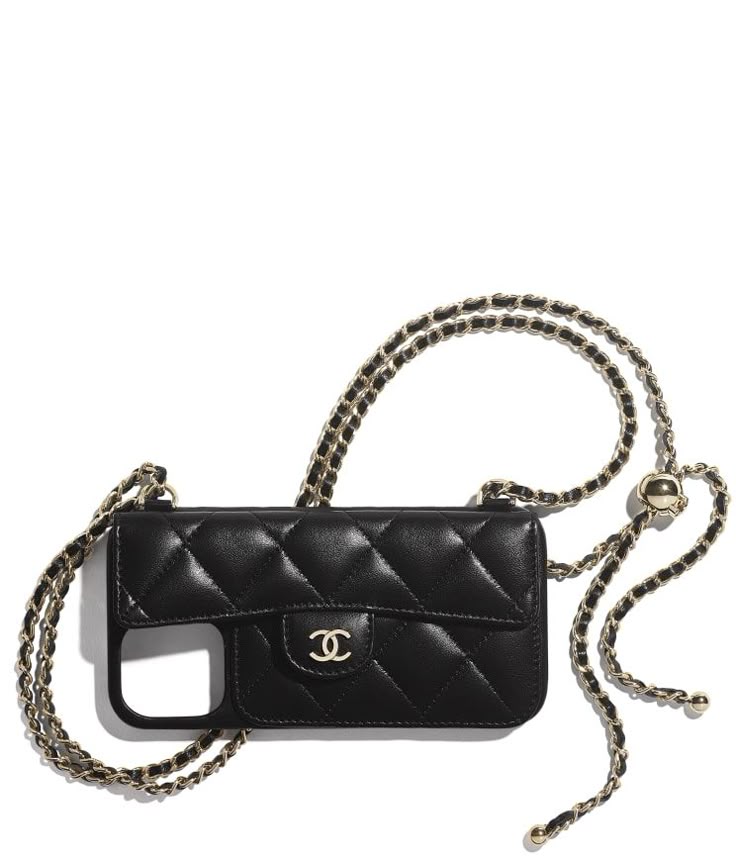 Mini Quilted Bag Phone Case with Chain Strap - ARGENTO STORE
