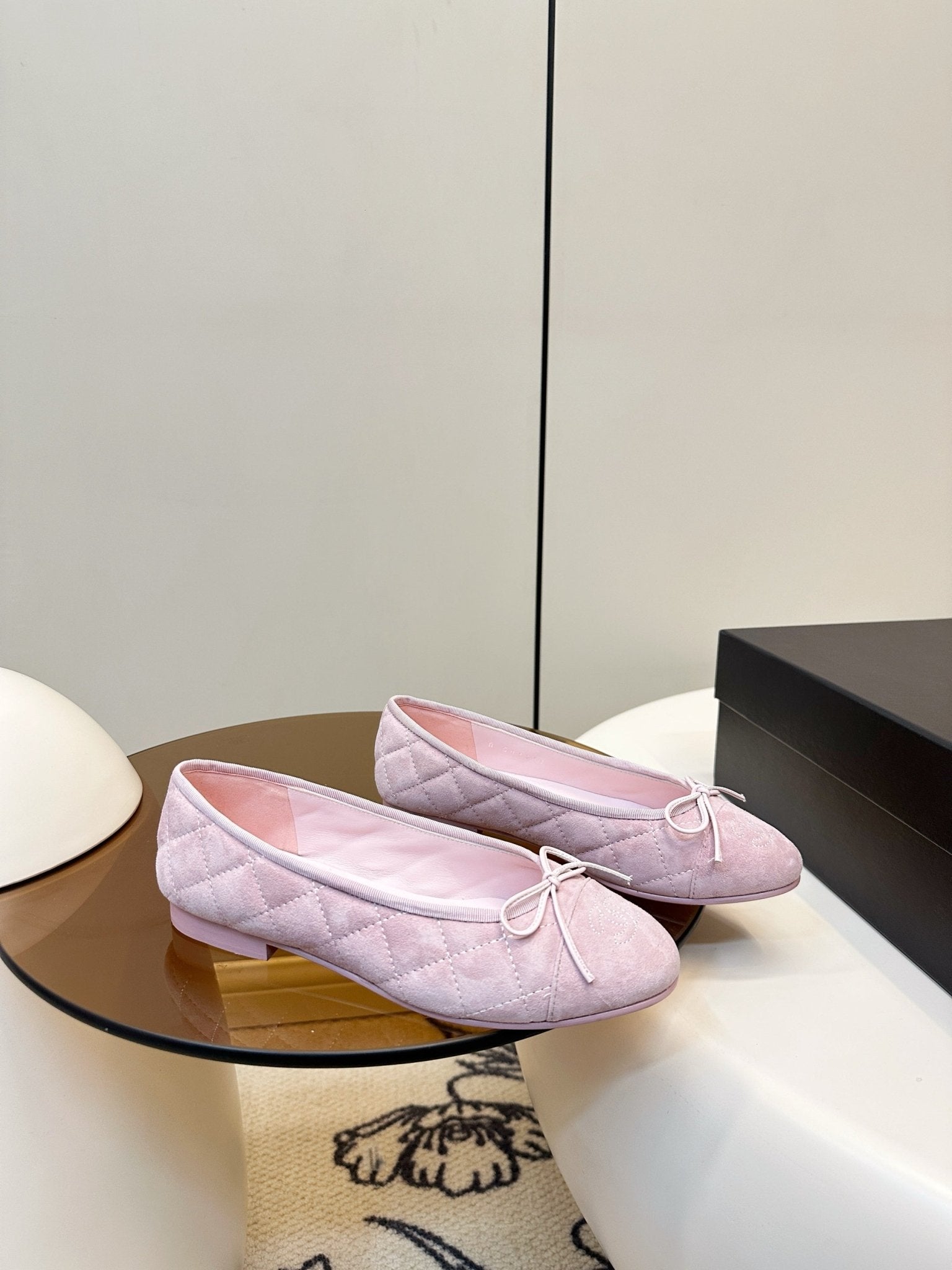 Rose Blush Luxury Ballet Flats - ARGENTO STORE