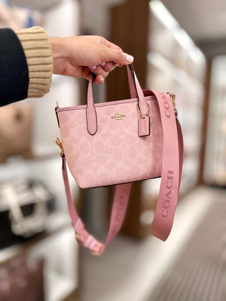 Soft Pink Mini Tote Bag - ARGENTO STORE